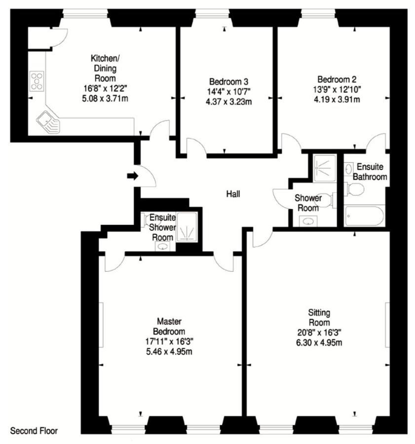 Edinburgh Castle Suite - The Edinburgh Address 外观 照片